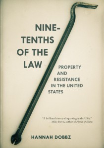 Cover of Nine Tenths of the Law by Hannah Dobbz