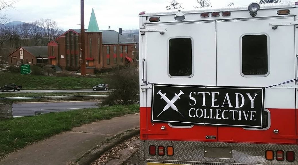 Steady Collective ambulance in West Asheville