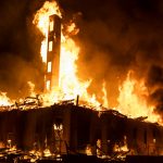 Upscale condo under construction in Minneapolis burnt during George Floyd uprising