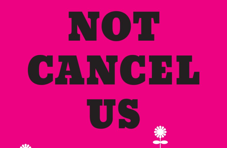 book cover of "We Will Not cancel Us"
