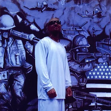 Photo of Mwalimu Shakur from 2021 at Corcoran Prison (copied from Mwalimu's site)